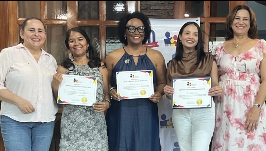 Gisef reconoce voluntarios